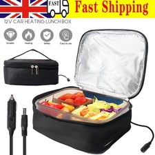 3 in1 12V Portable Mini Oven Heated Lunch Box for Car Truck office UK STOCK