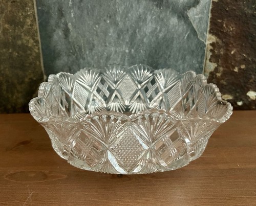 Eapg pressed glass serving - pressed,
