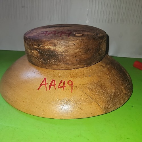 Wooden hat block - millinery,