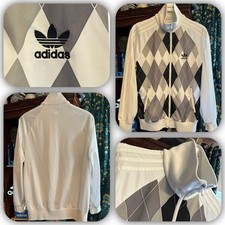 ADIDAS ARGYLE/LENDL STYLE TT ? Medium 21.5”ptp ? READ DESCRIPTION!! ??