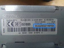 ✔️ SEAT RADIO CODE PIN