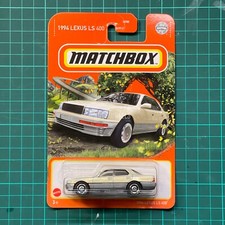 Matchbox 2022｜1994 Lexus LS 400 Gold Silver Two-Tone Long Card