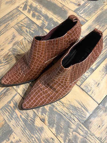 Miista ankle boots brown - miista,