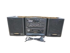 Vintage CD Player Sharp GX-CD56E Stereo System Tape FM Radio Read Description!