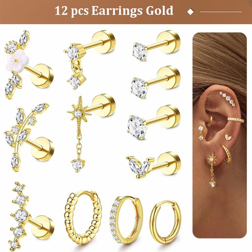 Pairs 14k gold - 12, surgical