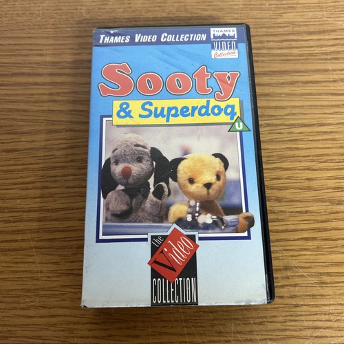 Sooty superdog video tape - sooty, &