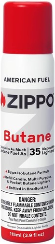 Zippo butane fuel 115ml - zippo,