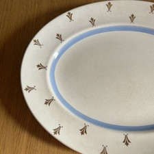 Vintage Palissy Pottery Oval