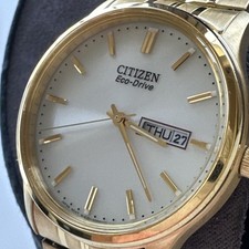 Citizen Men's Bracelet Eco Drive Flexible Band Men's Watch Item No. BM8452-99P