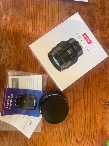 Helios 85mm 5 m42 lens - 40-2,