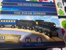 The Polar Express Wooden Train Set Collectors Edition  