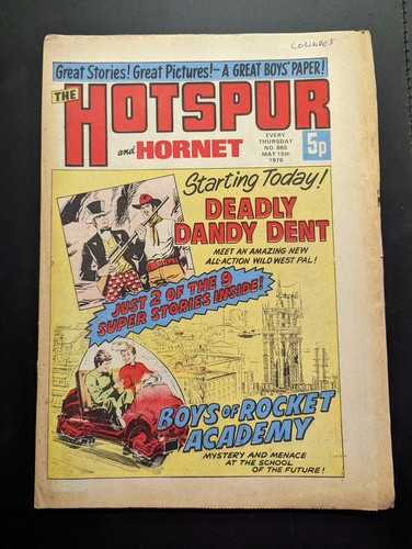 Hotspur and hornet - hornet, comic