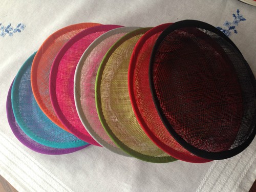 Hat sinamay dipped - dipped,