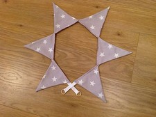 BUNTING CURTAIN NURSERY FABRIC