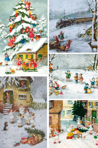 1930s vintage style advent - style,