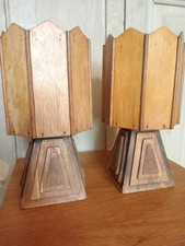 PAIR OF ART DECO PLANT HOLDER