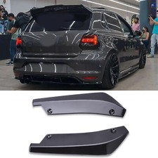 2x Gloss Rear Bumper Diffuser