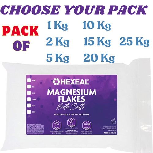 Magnesium flakes dead sea salt - flakes,