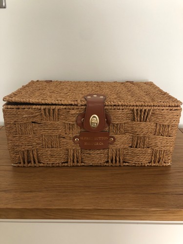Hamper basket alfred button - ,,