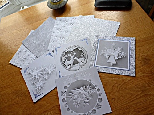 Four 8x8 backing card with - four,