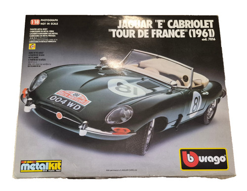 Burago jaguar e cabriolet - burago,