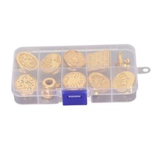 10Pcs Wax Seal Stamp Head Set