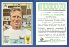 PANINI MEXICO 70 FOOTBALLERS FIGURE - NEW/NEW - JACK CHARLTON - ENGLAND