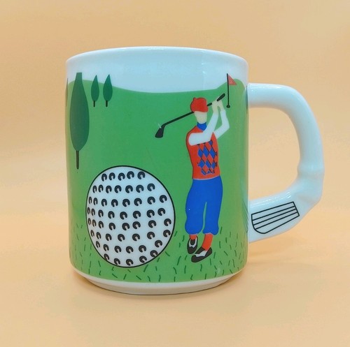 Golf theme coffee mug with - coffee,