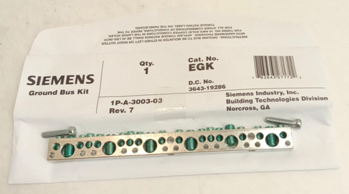 Siemens egk ground bus - ground,