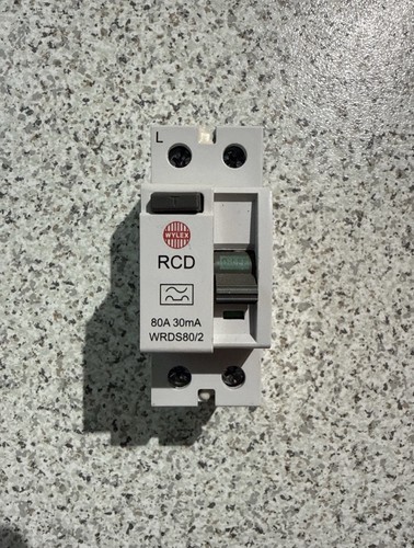 Wylex amp 30ma double pole - 80,