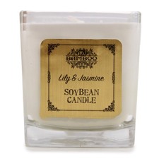 Bamboo Soy Bean Candle - Lilly