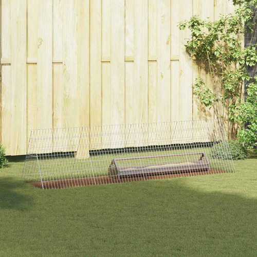 Chicken cage silver - silver, galvanised