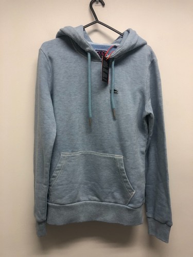 Superdry girls hoodie blue - hoodie, in