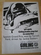 GIRLING BRAKES STOP FAST