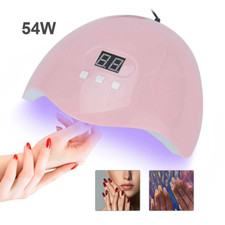 54W LED UV Nail Lamp Polish Dryer Gel Acrylic Curing Light Professional Spa Tool