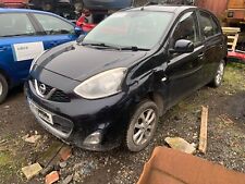 2013-2017 NISSAN MICRA K13 1.2 PETROL 5 DOOR IN BLACK BREAKING SPARES PARTS
