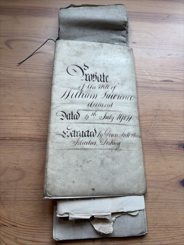 1904 will probate - bundle,