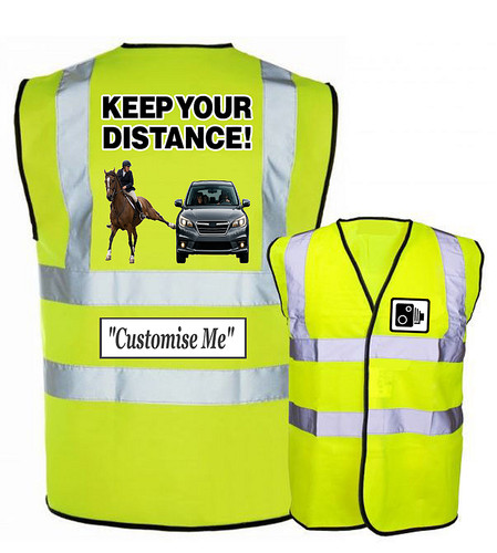 Equestrian vis vest - equestrian, hi