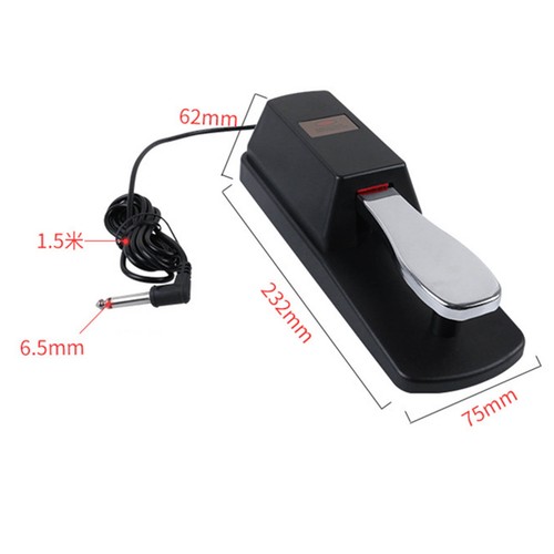 Electronic organ pedal glossy - electronic,