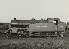 Southern Railway (SR) 493, G16 Class, Loco Hump Lou Feltham 8.5 x 11 Photo