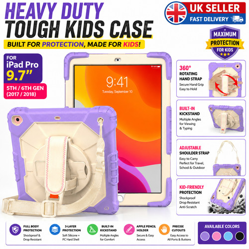 Kids shockproof case for ipad - shockproof,
