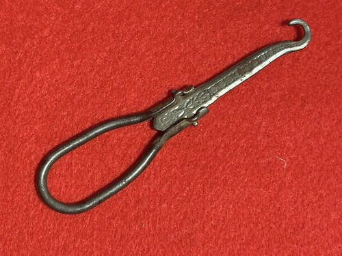 Antique folding button hook - antique,