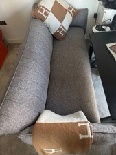 Stylish grey sofa bed, Grey, 3