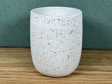 VERONA bathroom Stone Effect Tumbler 9.5 x 8.0 cm