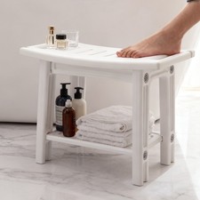 Tier shower bench seat with - 2,