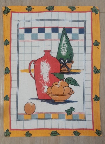Vintage cotton kitchen tea - vintage,