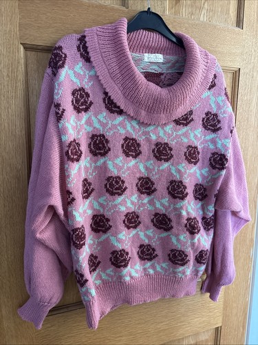 Hand knitted ladies jumper - hand,