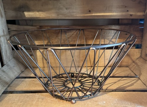 Geometric design metal fruit - geometric,
