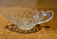 Moulded Glass Sauce Small Jug