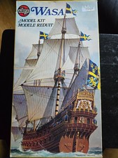 Airfix 1973 Vintage Model Ship Kit. 1:144 scale Wasa 1628